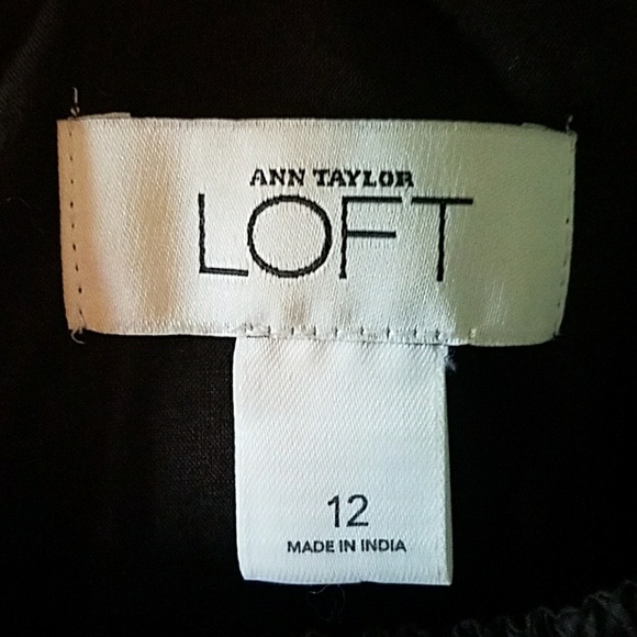 EuC Ann Taylor LOFT embroidered dress - Picture 3 of 4